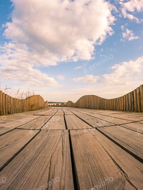 Preview: View from the walkway south of Furadouro beach