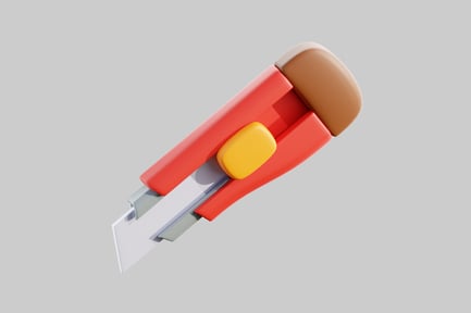 Preview: Snap off blade utility knife