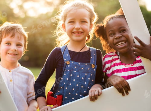 Preview: Kids having a fun time together