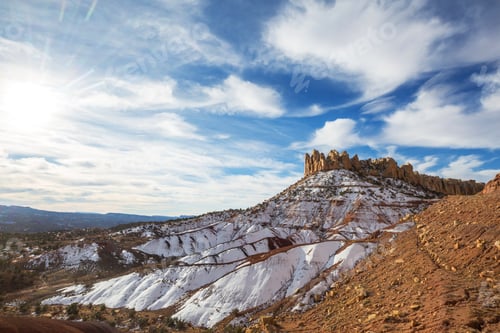 Preview: Utah landscapes in winter