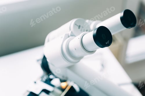 Preview: Microscope in Laboratory