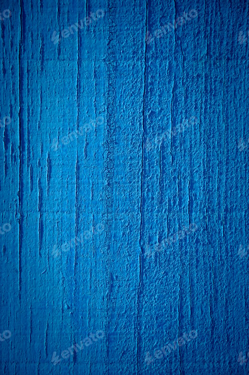 Preview: Blue paint on wood background