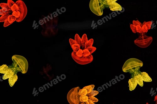 Preview: Shooting macro Lychnorhiza lucerna underwater