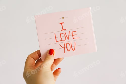Preview: I love you postcard