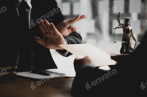 Preview: Business man raised her hand to deny accepting a bribe from a business partner.
