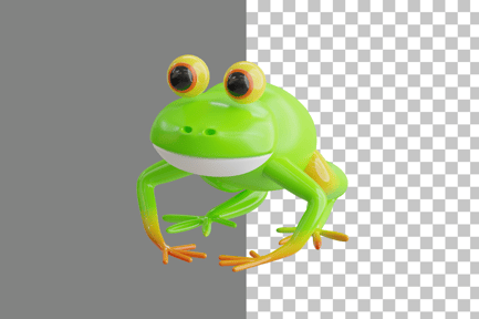 Preview: Frog 3D Icon