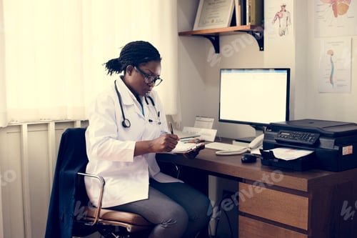 Preview: Doctor is working at the hospital