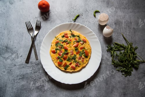 Preview: Spicy masala omelette Indian style