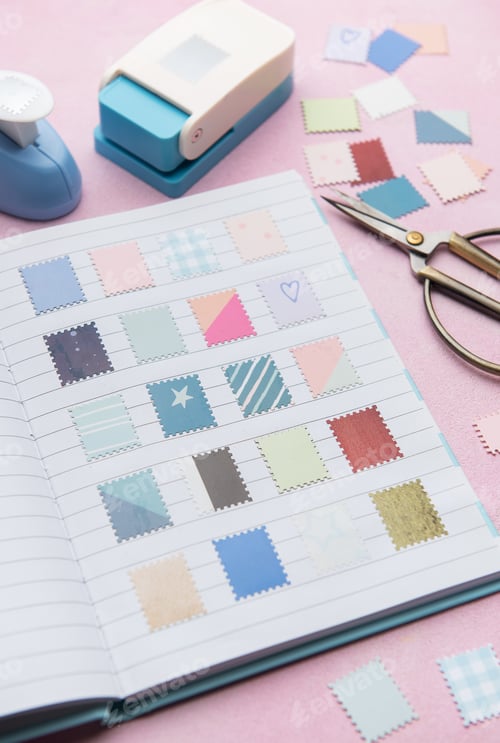 Preview: Crafting cute decorative stamps for scrapbooking and creative projects