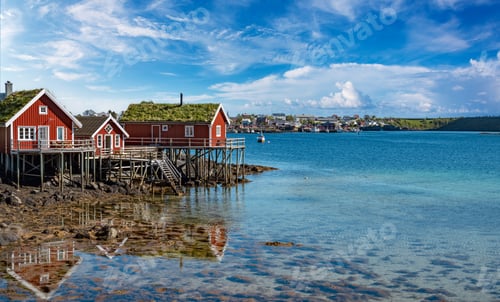 Preview: Lofoten is an archipelago in the county of Nordland, Norway.