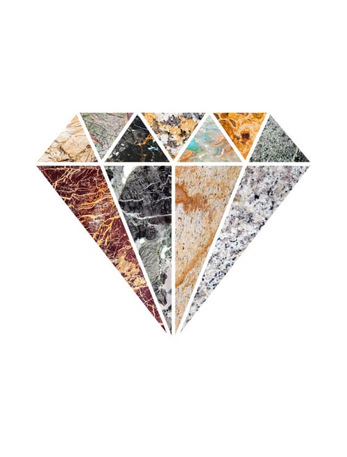 Preview: Abstract marble collage
