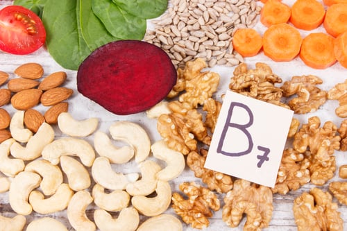 Preview: Nutritious different ingredients containing vitamin B7, natural minerals and fiber