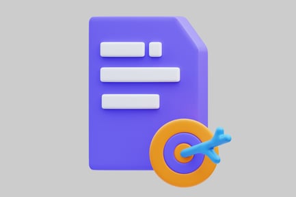 Preview: Document with checkboxes and targeted arrow