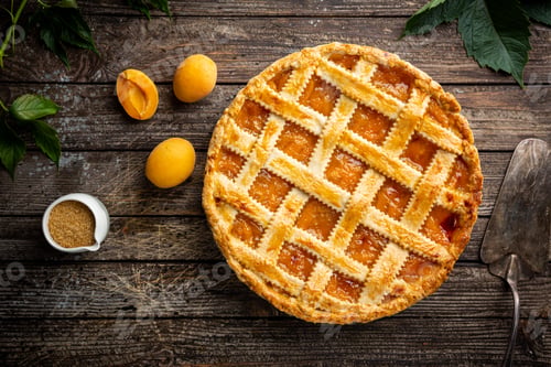 Preview: Summer apricot pie