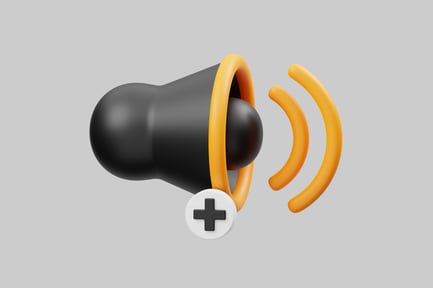 Preview: Volume up notification icon