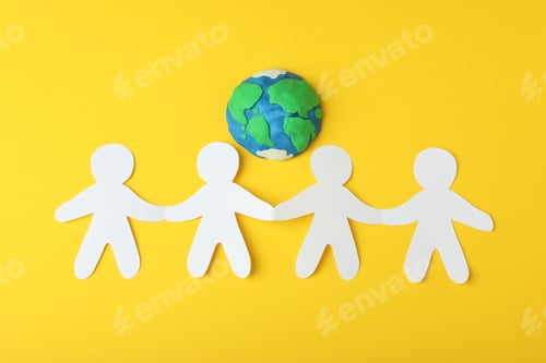 Preview: Concept or composition of World Population day