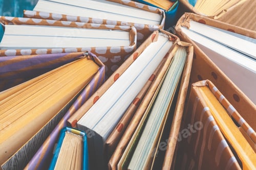 Preview: Many Books Piles