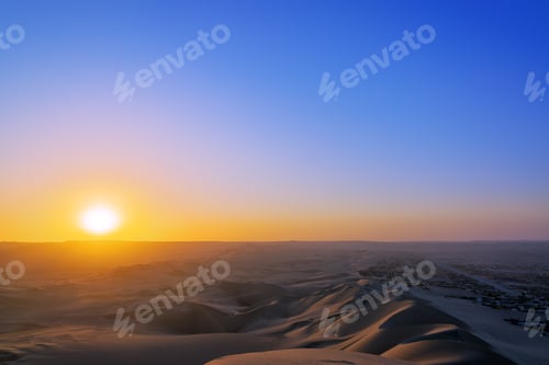 Preview: Sunset in a Desert