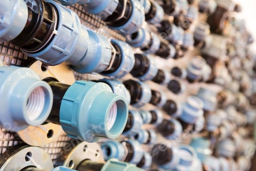 Preview: Water pipe fittings and fixturing components