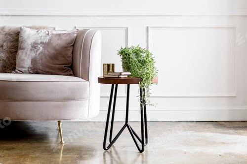 Preview: Modern pastel living room decor