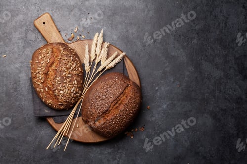 Preview: Various homemade bread