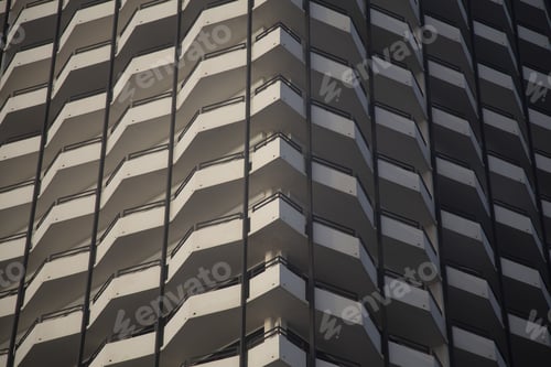 Preview: Greyscale shot of a building in Daytona Beach, FL