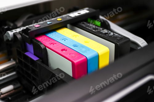 Preview: An ink cartridge or inkjet cartridge is a component of an inkjet printer