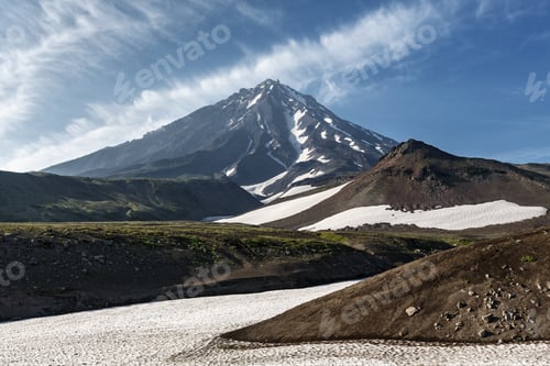 Preview: Beautiful Koryaksky Volcano - Active Volcano of Kamchatka Peninsula