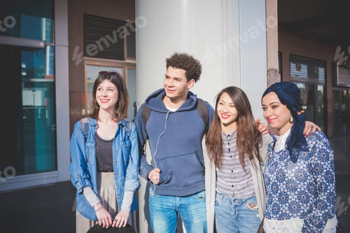 Preview: Multiracial group young people
