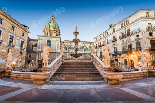 Preview: Palermo, Italy with the Praetorian Fountain