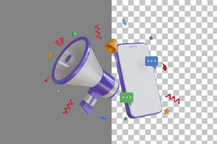 Preview: Online Marketing 3D Icon