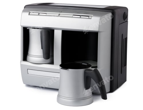 Preview: Electric water boiler for public catering on white