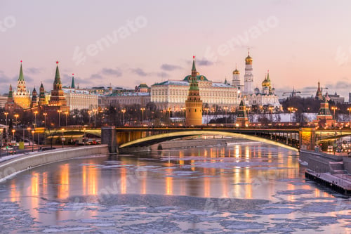 Preview: Moscow Kremlin and Moscow river