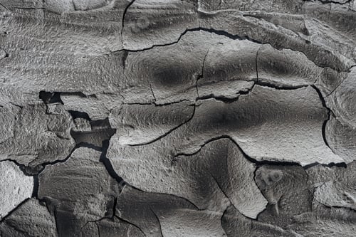 Preview: cracked infertile soil surface, global warming concept