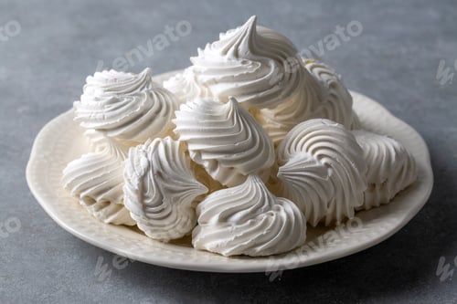 Preview: French Meringue on the plate