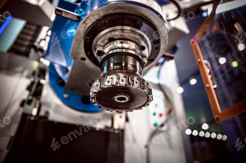 Preview: Metalworking CNC milling machine.