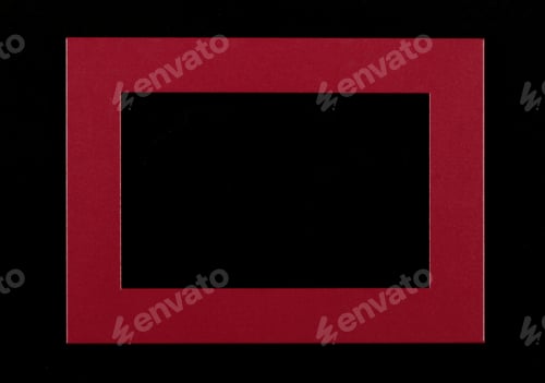 Preview: Frame For A Photo Lies On A Bright Background There Is A Place For An Inscription