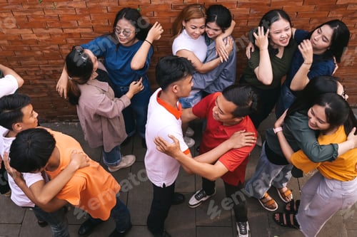 Preview: People Hugging Each Other