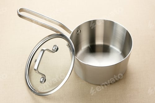 Preview: Stainless steel saucepan