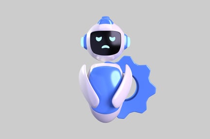 Preview: Sad automation character