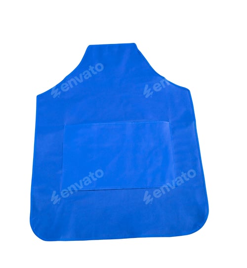Preview: Latex apron isolated on white background