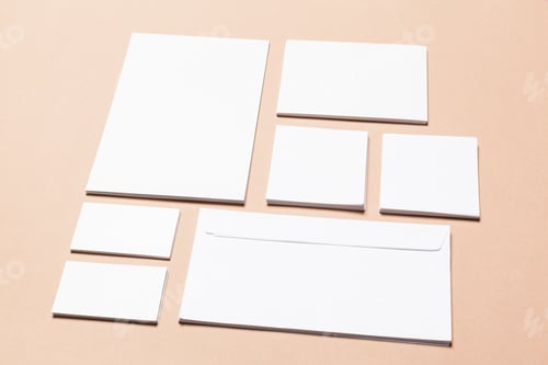 Preview: Mock up on beige background