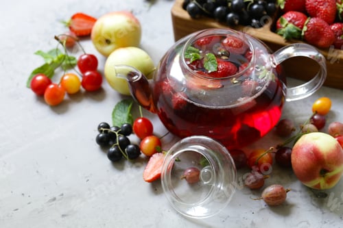 Preview: Mix of Ripe Organic Berries