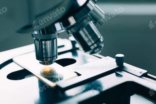 Preview: Microscope in Laboratory