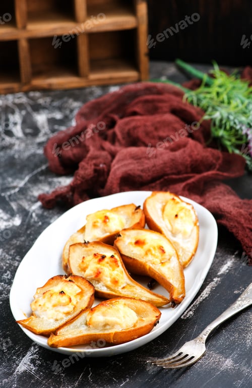 Preview: baked pears