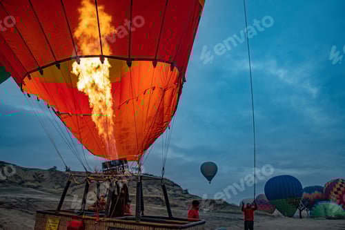 Preview: Early morning in Cappadocia before starting hot air balloon flight