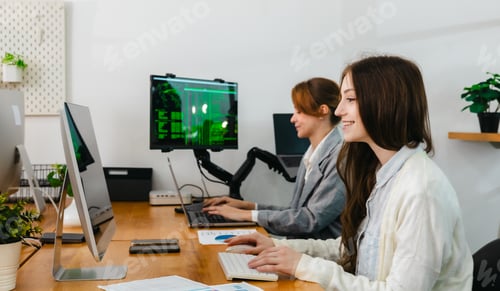 Preview: Financial Analyst Monitoring Stock Market Data