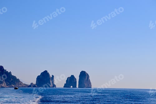 Preview: Capri, landscape, background.