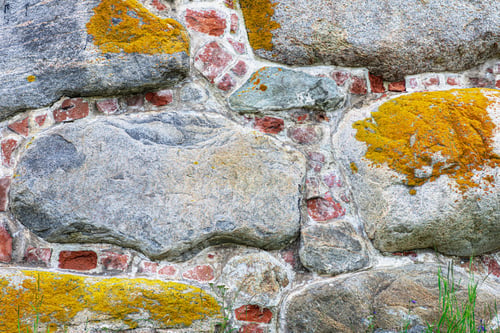 Preview: Brick Stone Wall- Architecture Pattern. Medieval Fortress- Background Nature