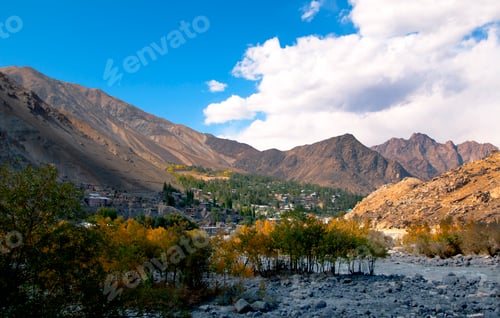 Preview: Beautiful Scenic View from Jammu to Srinagar Road, Jammu and Kashmir state, India